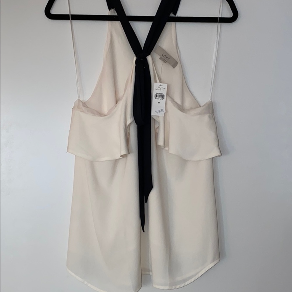 Loft Cold Shoulder Top